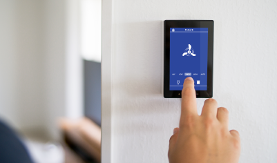 finger activating touch screen