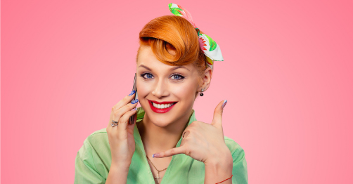 woman one smartphone
